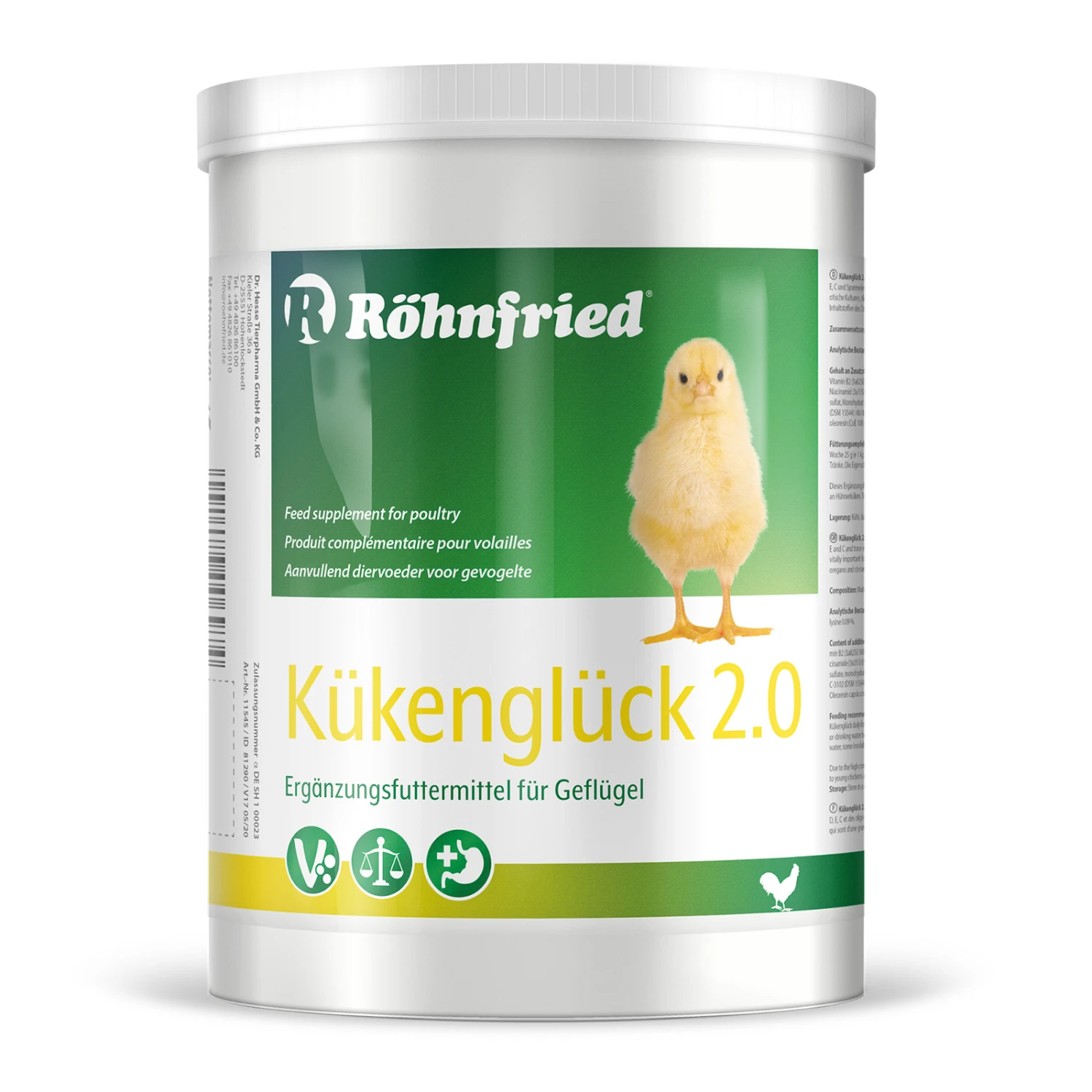 Röhnfried Kükenglück 2.0 550g 3 Röhnfried Kükenglück 2.0 550g