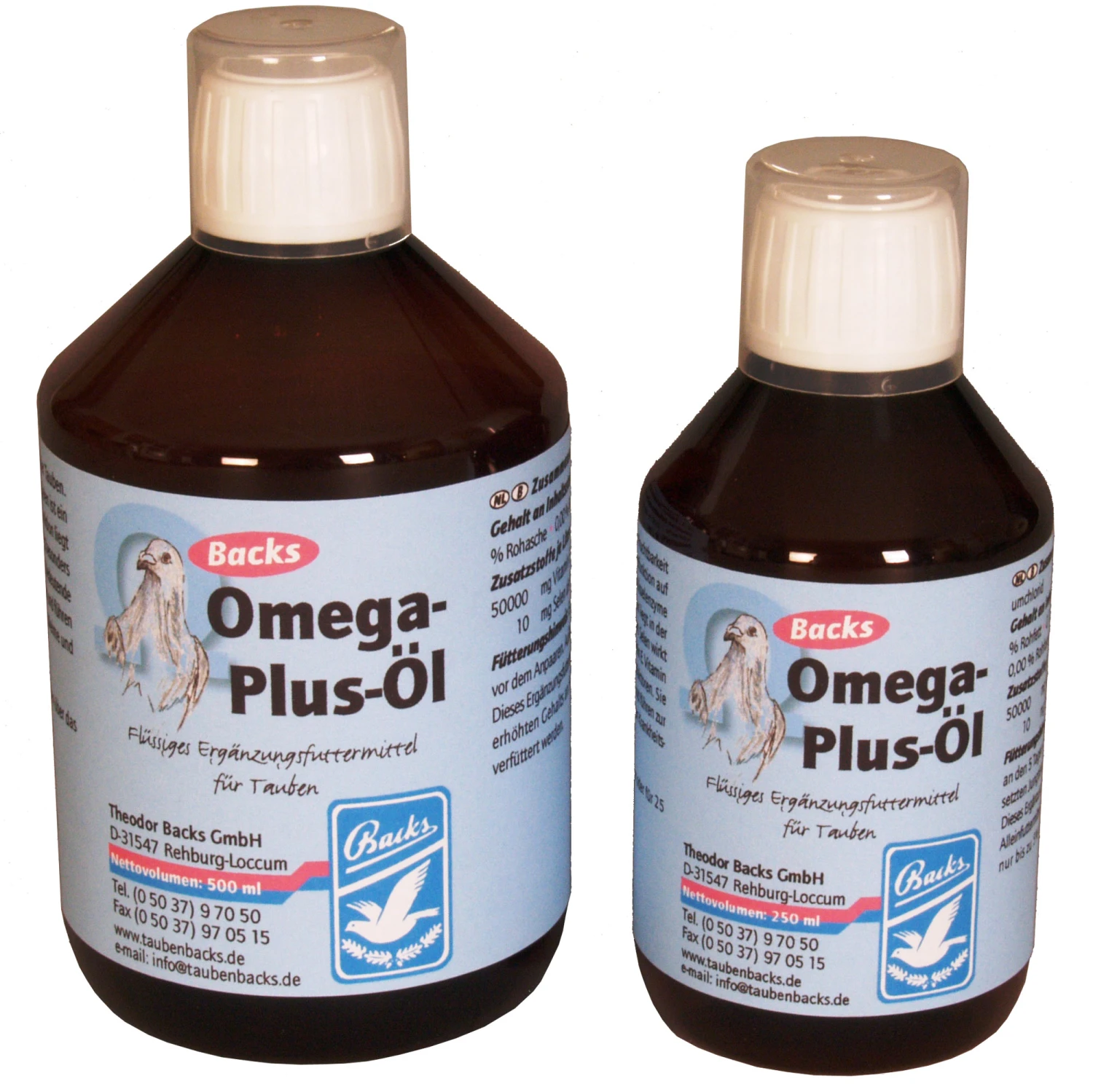 Backs Omega-Plus-Öl 500ml 3 Backs Omega-Plus-Öl 500ml