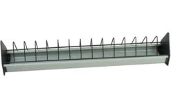 Futterrinne Mit Kippgitter Aus Kunststoff 100cm